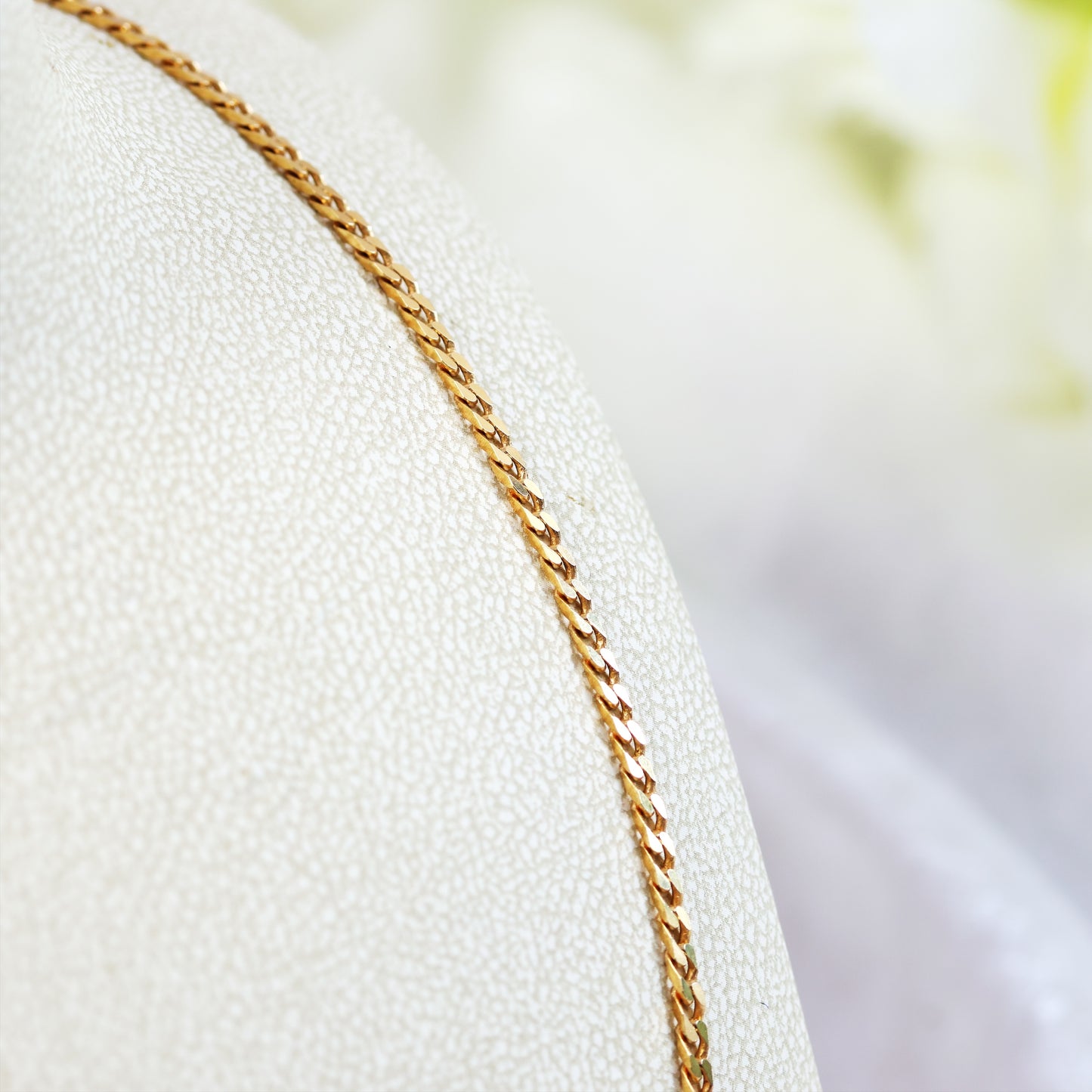 Retro Italian 18ct Gold Chain Necklace