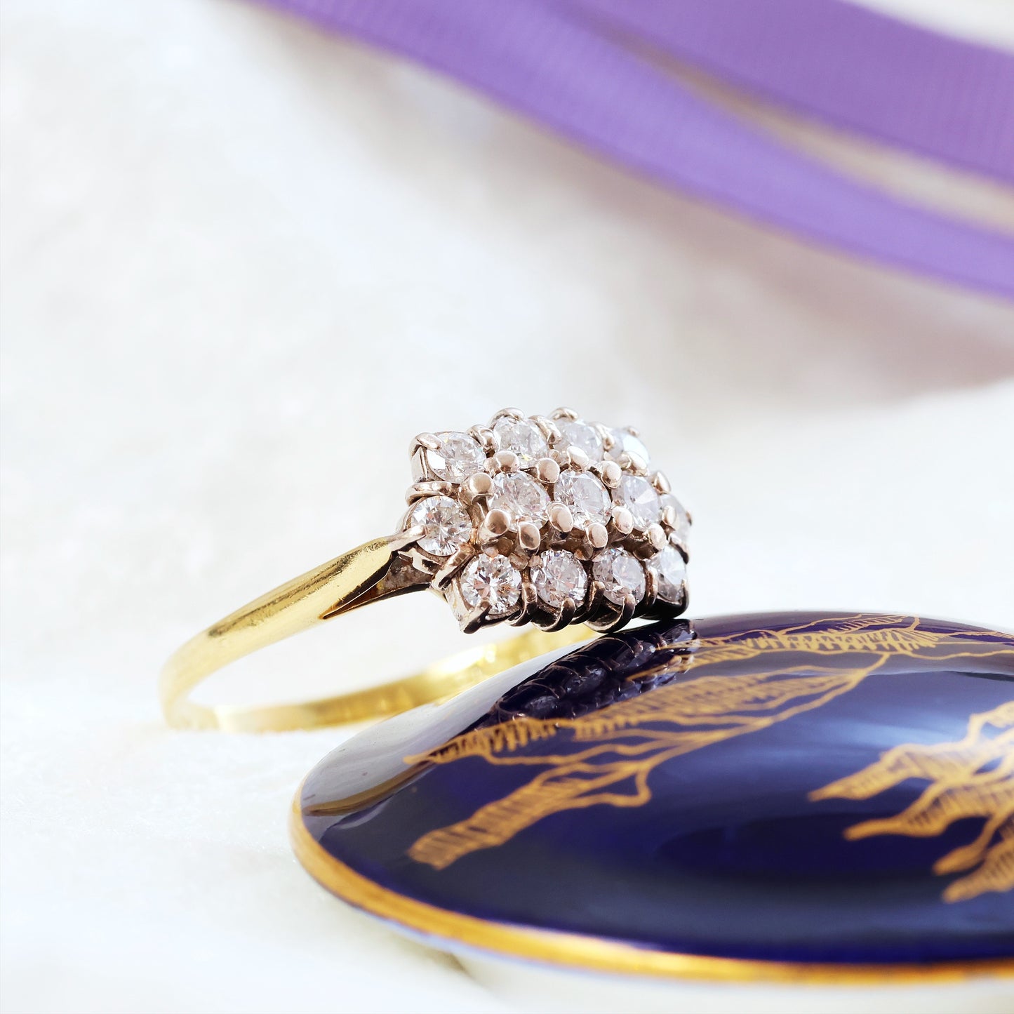 D115-VINTAGE-DIAMOND-DRESS-CLUSTER-RING-GOLD-10