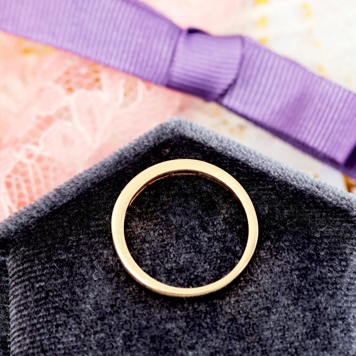 A Vintage Half Eternity Diamond Ring