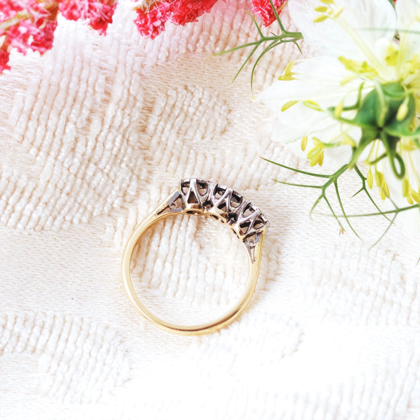A Vintage 1960’s Trilogy Diamond Engagement Ring
