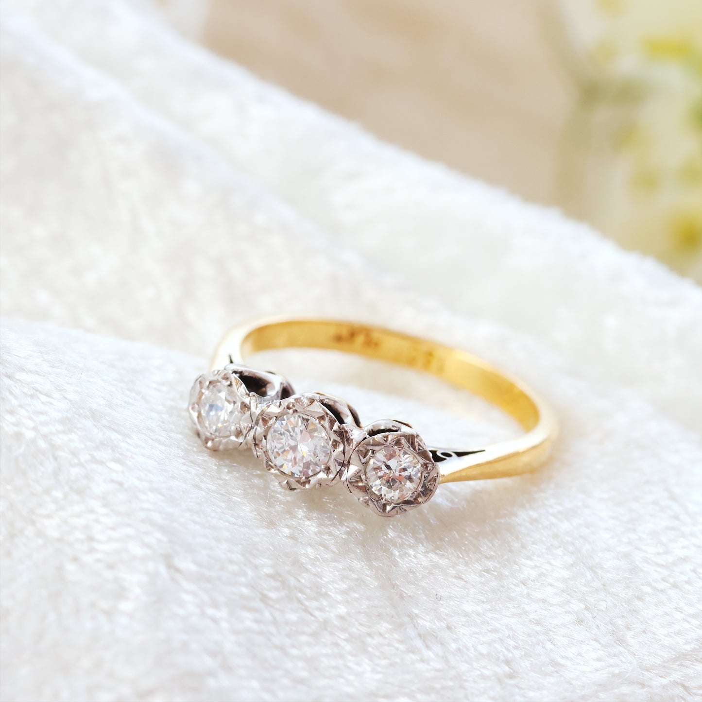 A Vintage 1960’s Trilogy Diamond Engagement Ring