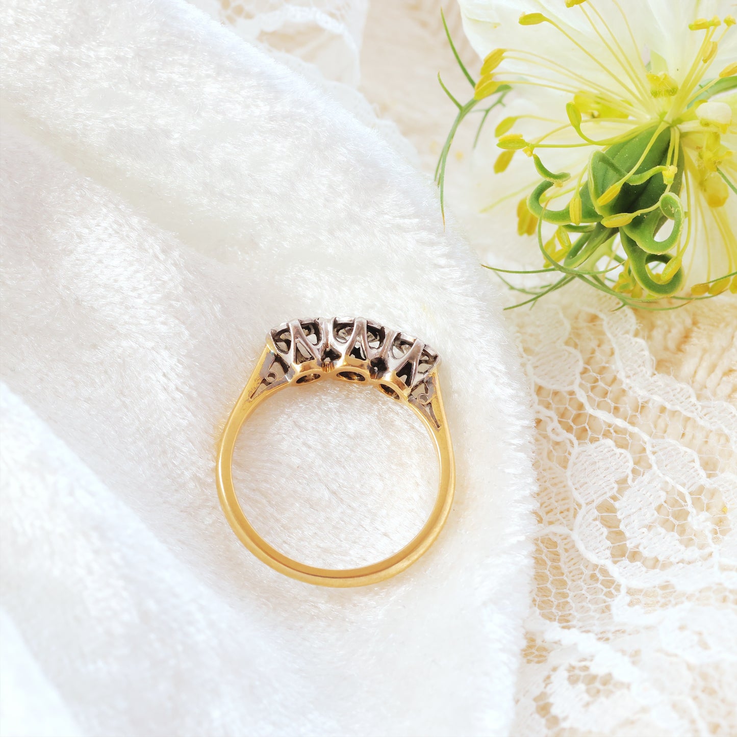 A Vintage 1960’s Trilogy Diamond Engagement Ring