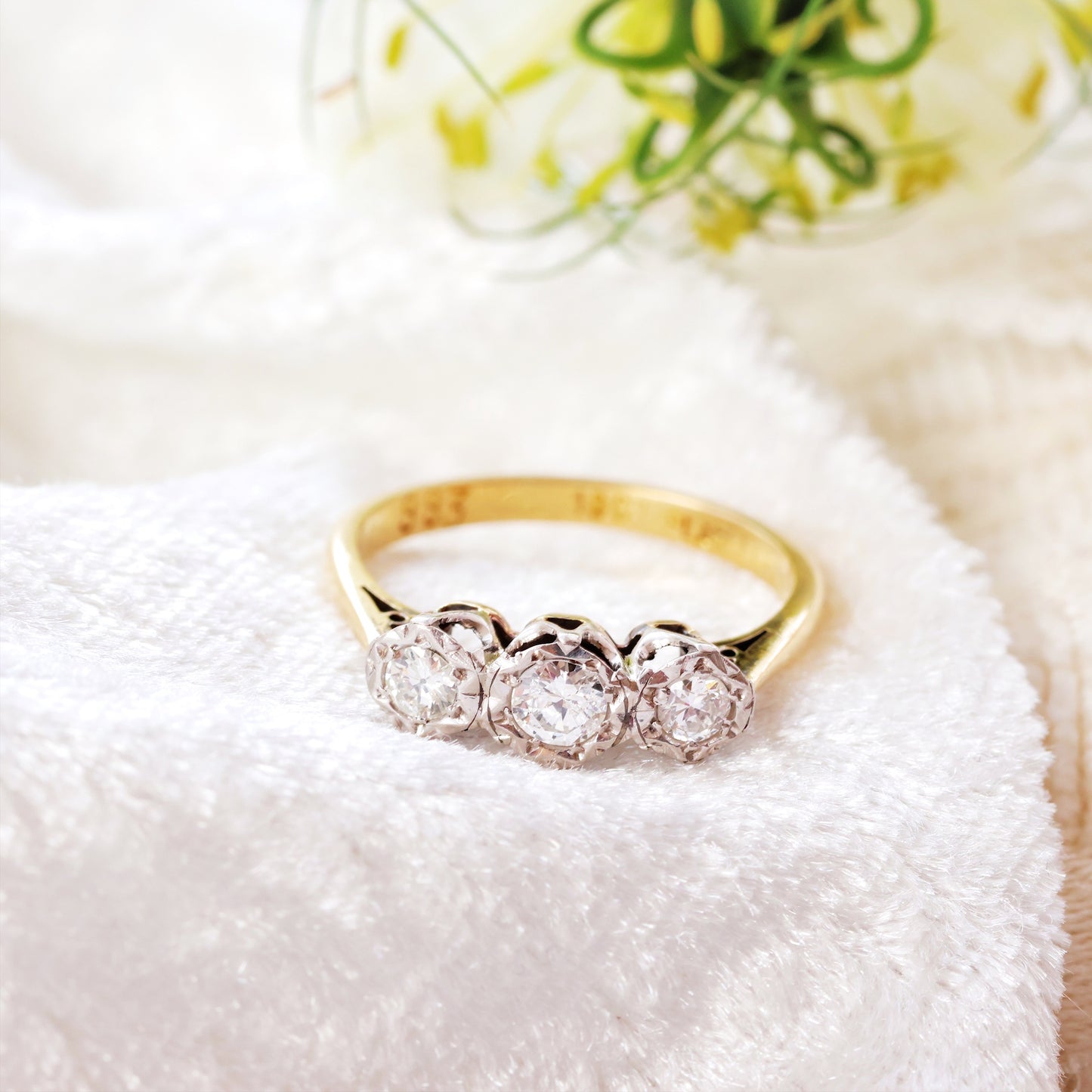 A Vintage 1960’s Trilogy Diamond Engagement Ring