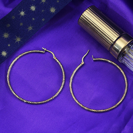 D200-VINTAGE-ITALIAN-9CT-GOLD-SILVER-GILT-HOOP-HOOPS-EARRING-EARRINGS-01_1