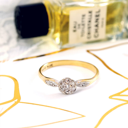 D207-VINTAGE-DIAMOND-DAISY-FLOWER-CLUSTER-ENGAGEMENT-RING-GOLD-YELLOW-PLATINIUM-01_8