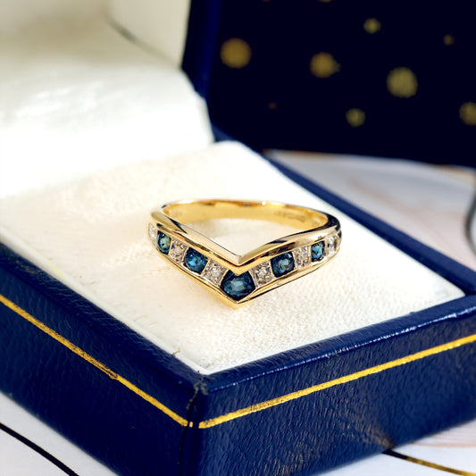 D208-VINTAGE-DIAMOND-BLUE-SAPPHIRE-YELLOW-GOLD-WISHBONE-WEDDING-RING-01_1